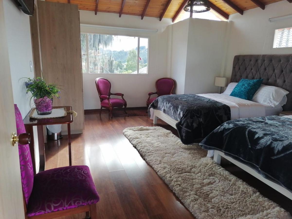 Hotel Boutique 14 Lanceros Paipa Bagian luar foto