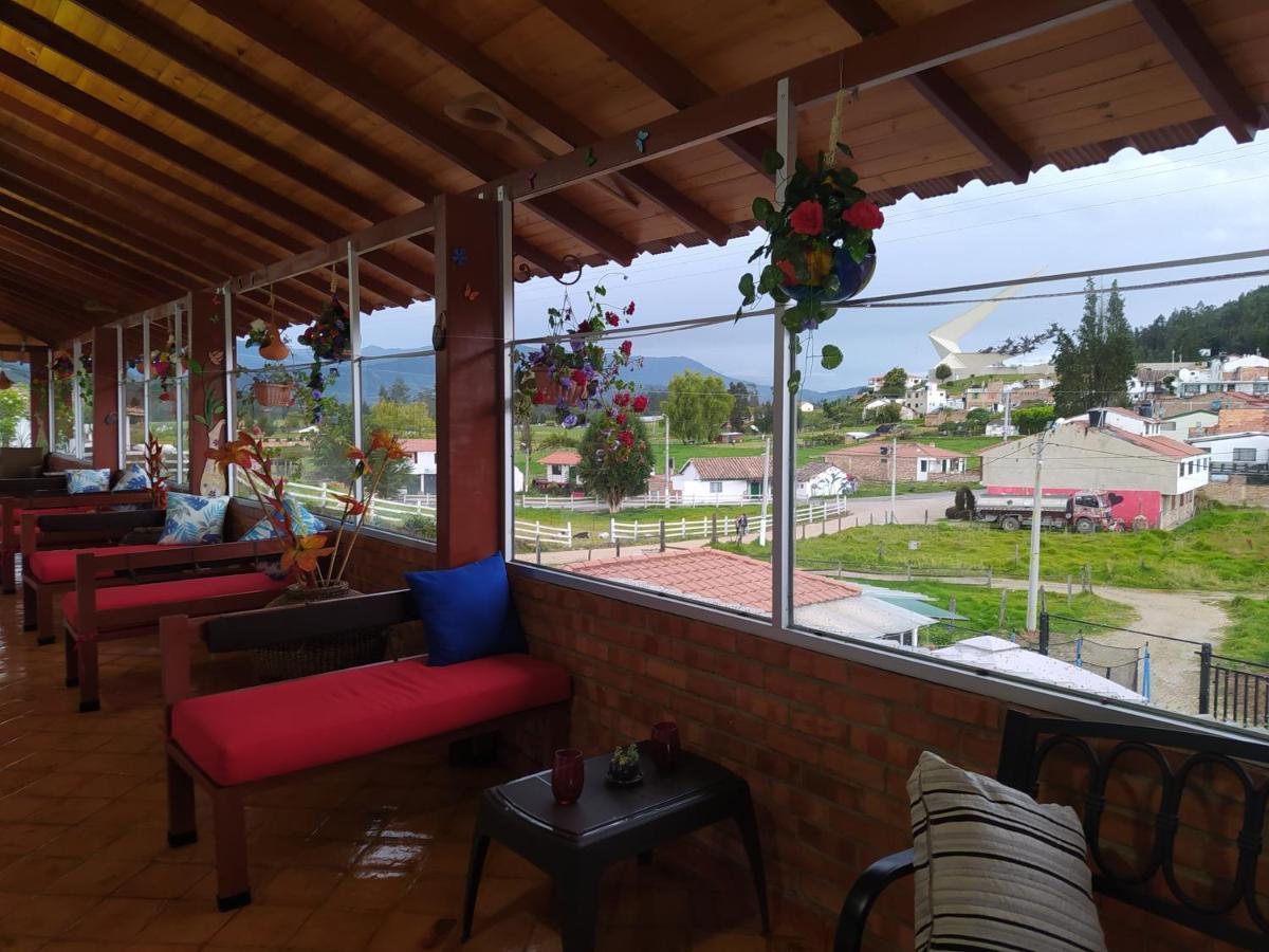 Hotel Boutique 14 Lanceros Paipa Bagian luar foto