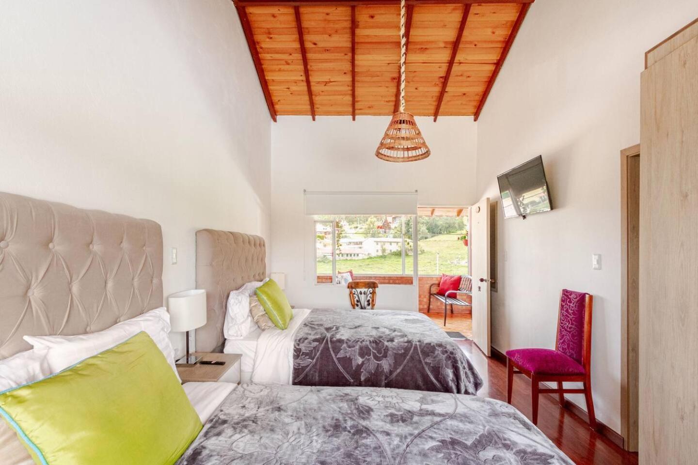 Hotel Boutique 14 Lanceros Paipa Bagian luar foto